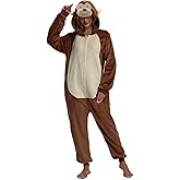 Adult Onesie Pajamas Animal One Piece Costume Halloween Cosplay for Women Men