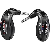 Xvive U2 Wireless Guitar System Rechargeable 2.4GHz Guitar Wireless Transmitter and Receiver for Electric Guitar Bass