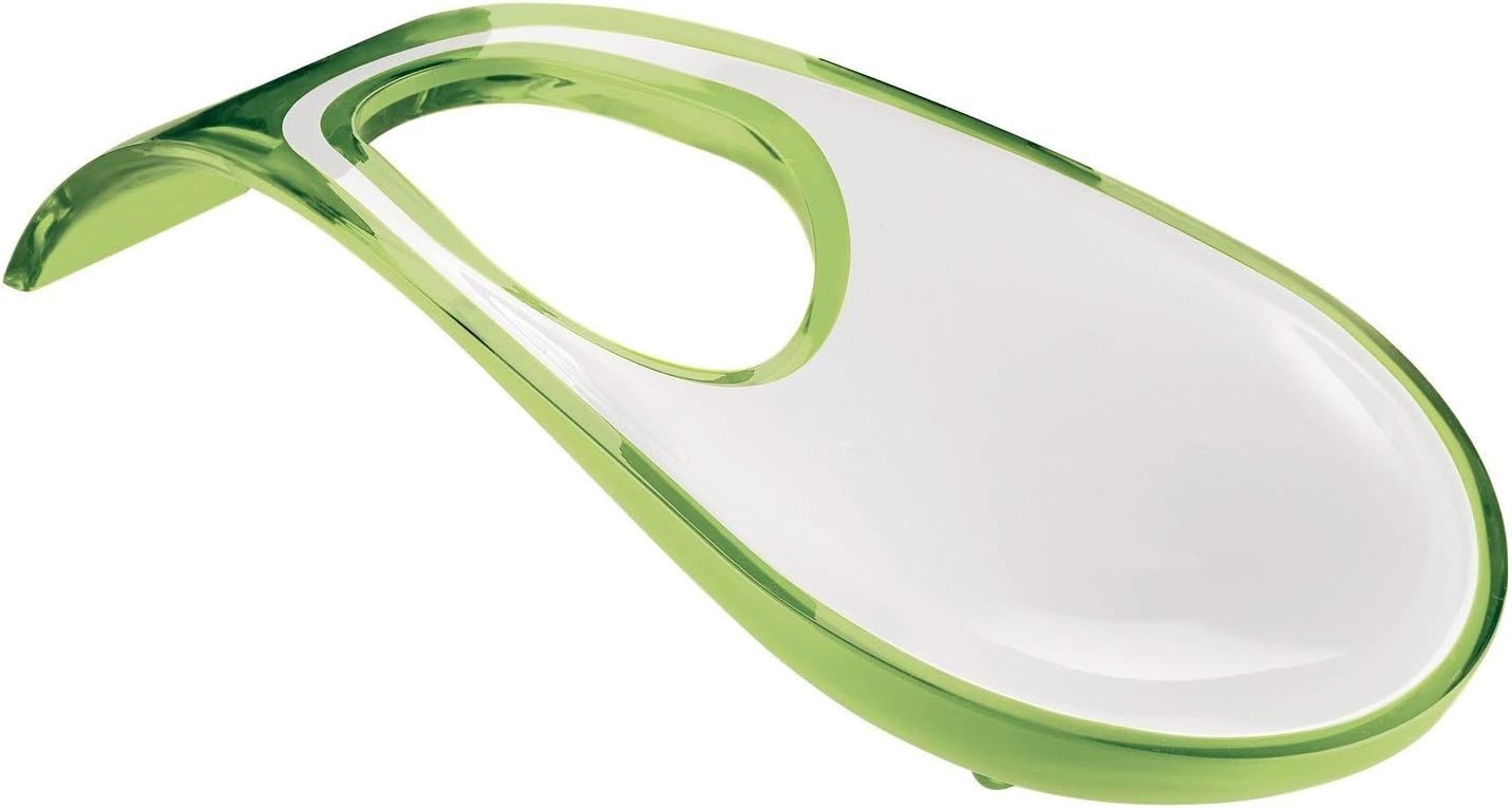 Guzzini Plateau De Service Grace Bicolore - Plat Élégant 38 X 19 X H4,5 Cm - Effets Précieux Transparents