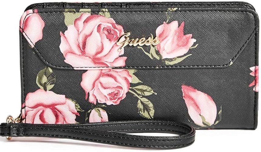 guess wallet pink