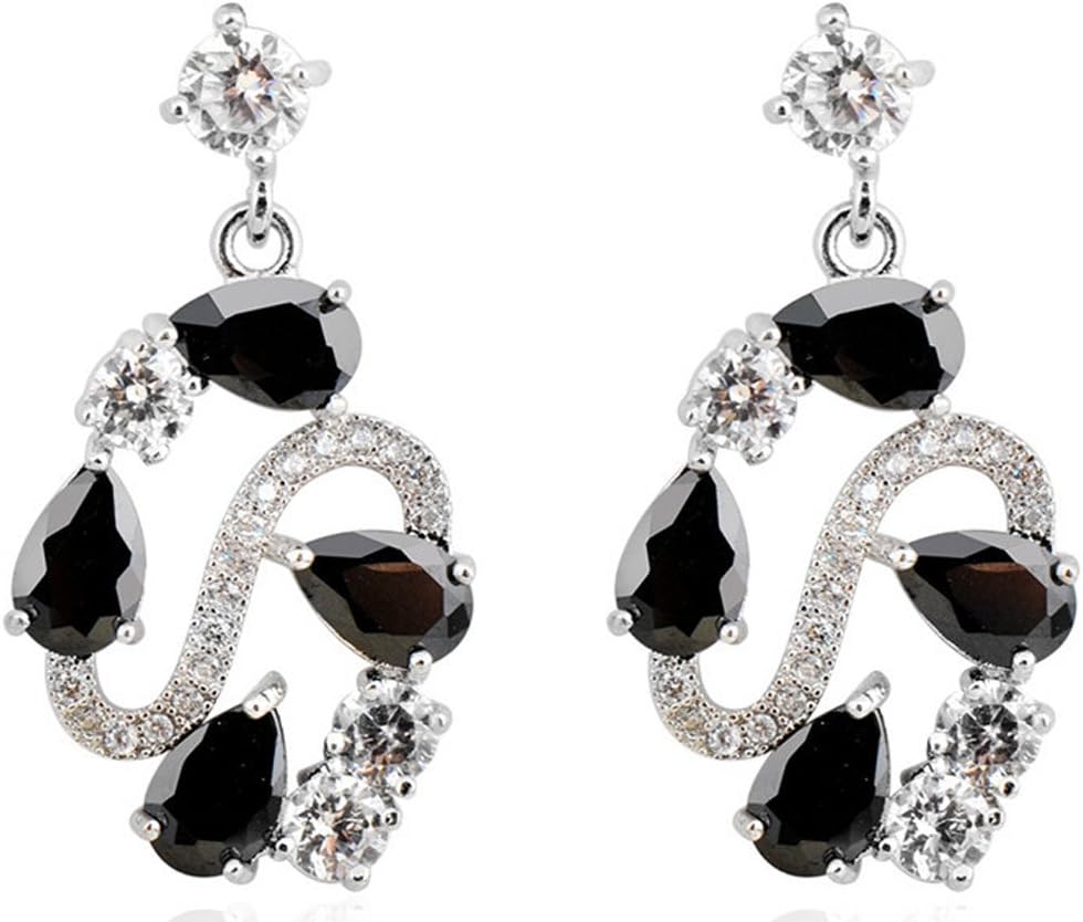 SaySure - Long Big Crystal Drop Earring Pendientes Water Drop Earrings