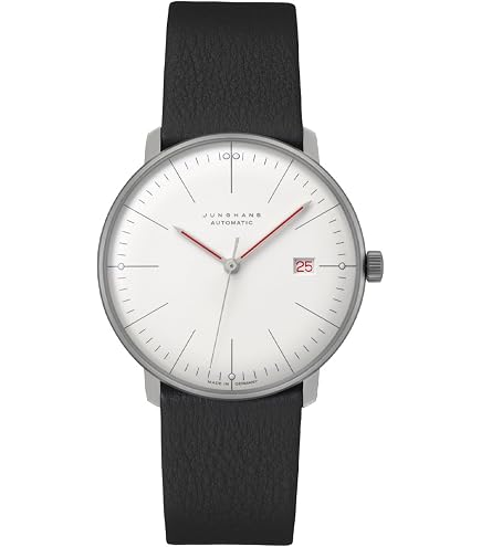 Amazon.com: JUNGHANS Men's Max Bill Automatic White Dial Black