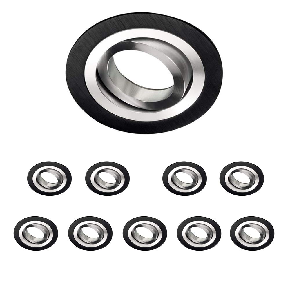 Wonderlamp Recessed Spot Light 10 unidades Black