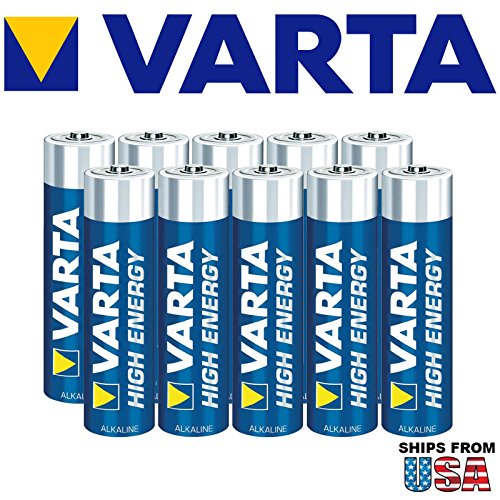 Varta High Energy AAA 10pk Shrink Wrap Alkaline LR3 Batteries FAST USA SHIP