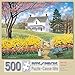 Bits and Pieces - 500 Piece Jigsaw Puzzle -Spring Ahead - Puzzle Measures 18