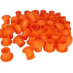 Acrux7 Rebar Caps 60Pcs Rebar Safety Caps Plastic