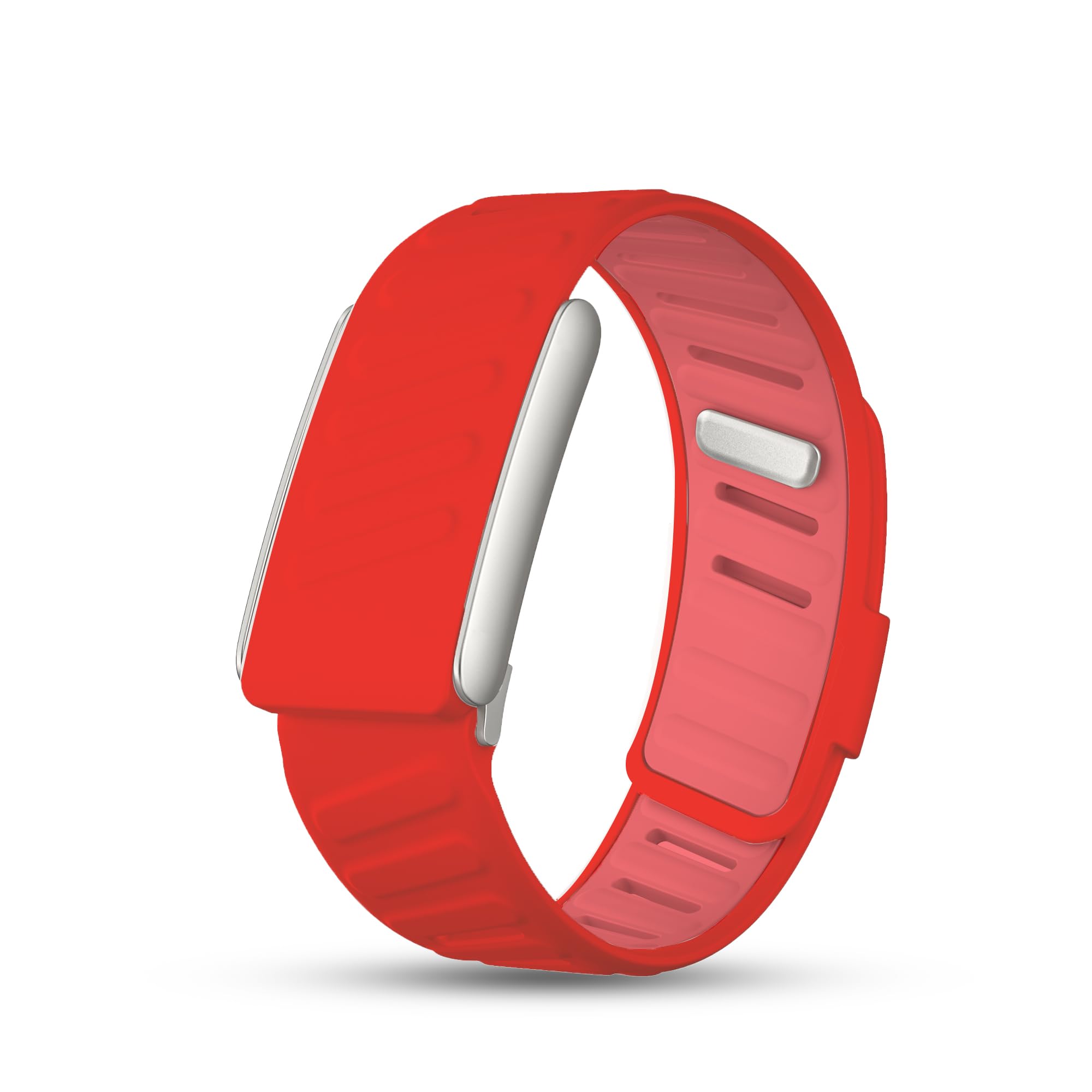 DADO Silicone Sport Replacement Band Compatible with WHOOP 5.0, One, Peak, and Life Fitness Tracker – Breathable, Durable & Comfortable | Not for Whoop Gen 4 (One/Peak, Red)