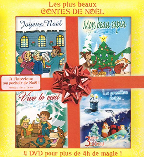 Les Plus Beaux Contes De Noël : Joyeux Noël + Vive Le Vent + Mon Beau Sapin + La Première Neige + 3 Héros Pour Un Cadeau - Pack