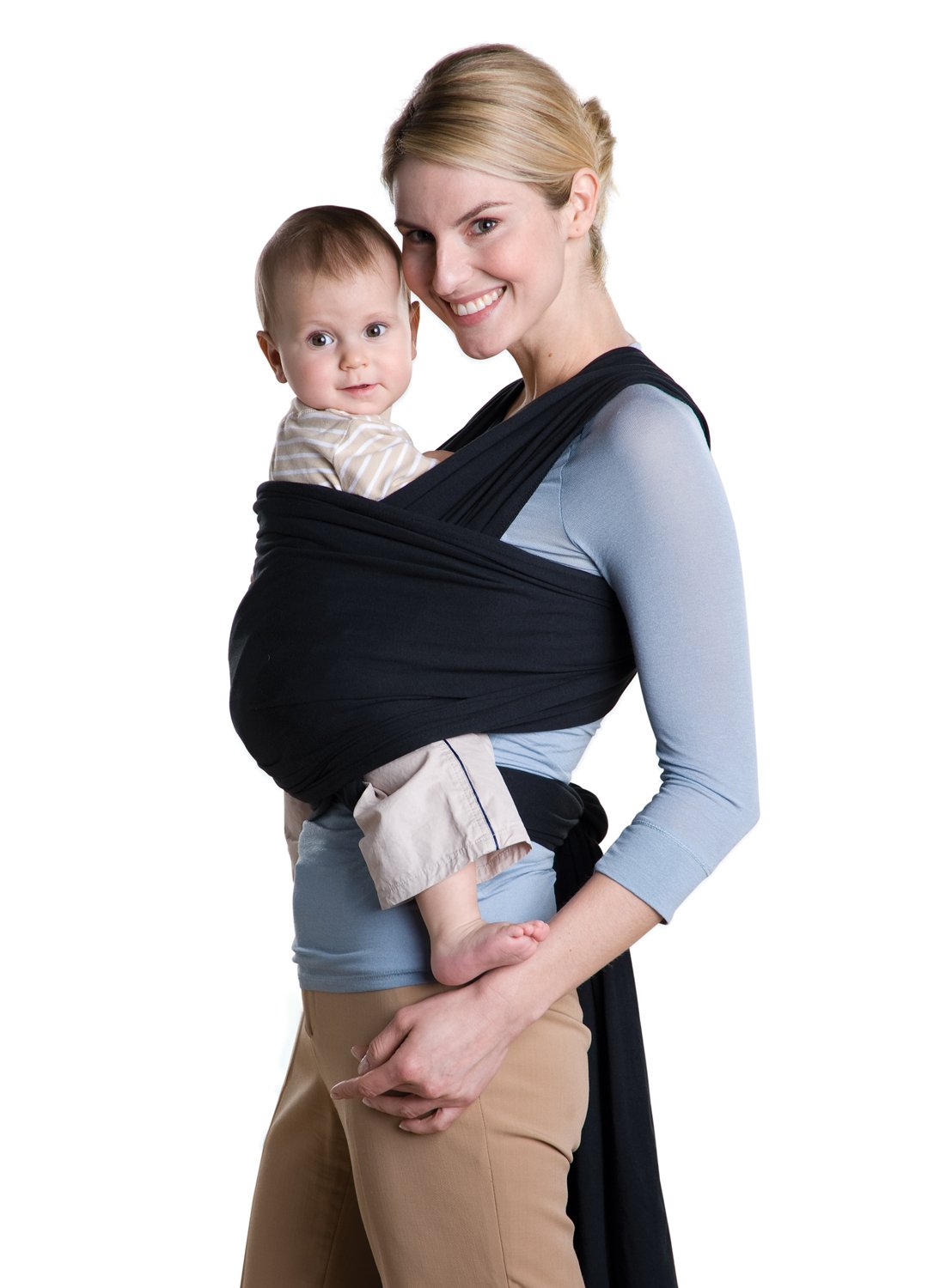 Amazonas 510cm Jersey Sling Baby Carrier (Black),Green,AZ-5060220