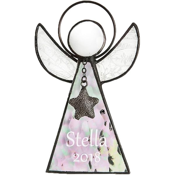 baby's first christmas angel ornament