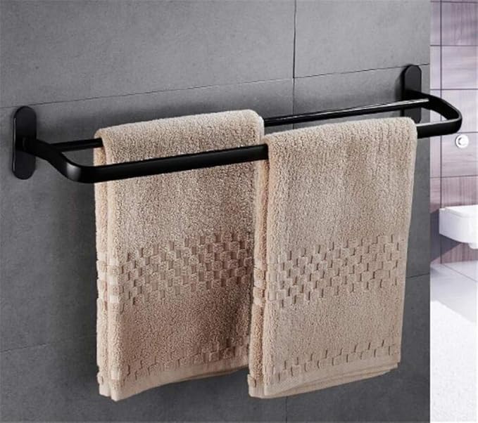 XJ&DD Ohne Bohren Weltraum Aluminium Nicht rost Bad handtuchhalter