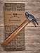 Tstars Dad Hammer Fathers Day Hammer Engraved Wood Handle Steel Personalized Hammer Gift for Dad Build More Memories Together Sentimental Gift for Husband