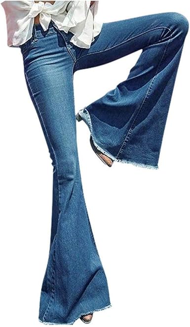 jeans with loose bottom