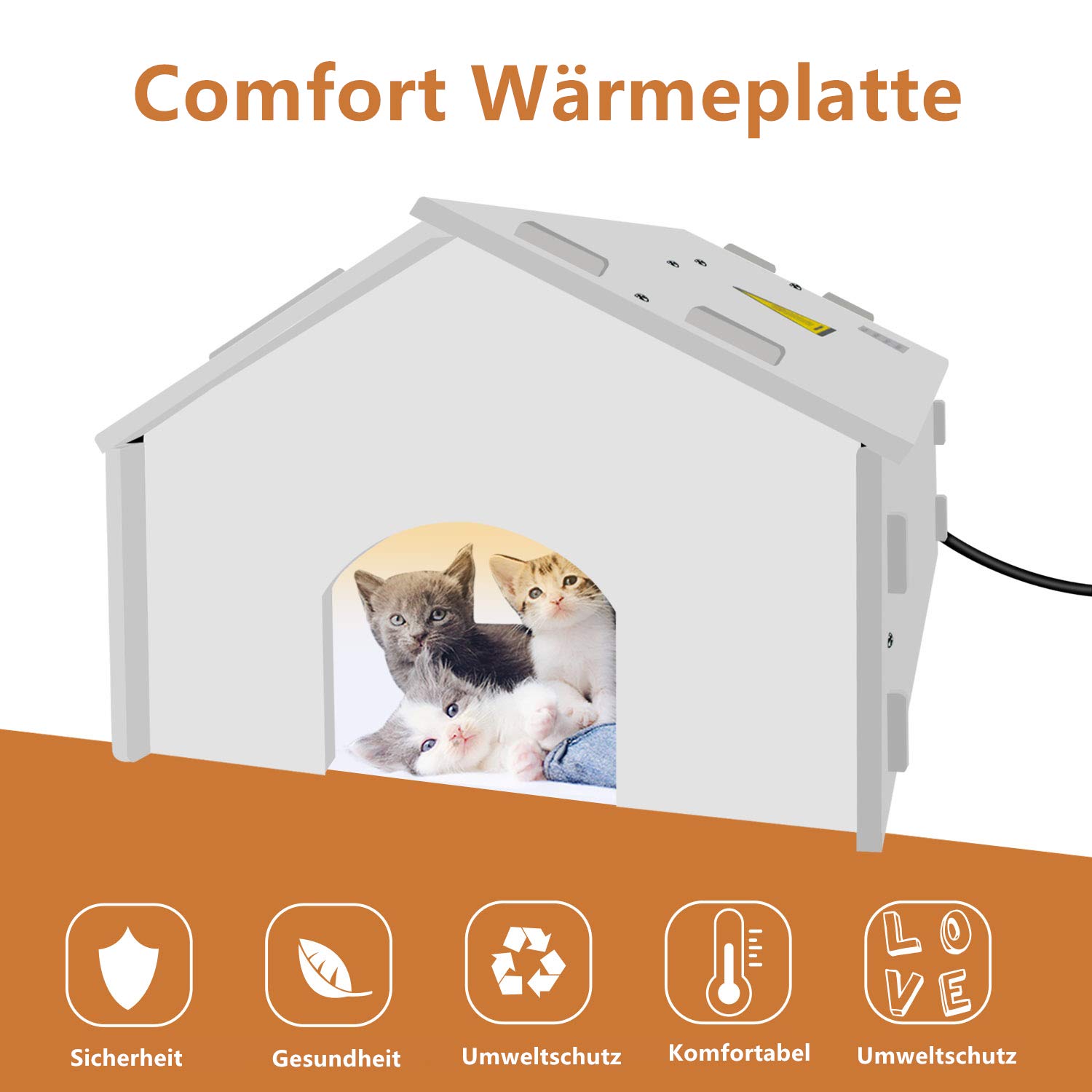 GOOD MOTHER Chicken Coop Heater Halogen lamp Safe Brooder Lamps Duckling Brooder Heating House