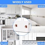 Jiuxuerim 2x 1A 250V Cupboard Door Light Switch Push to Break Cabinet Wardrobe view 5