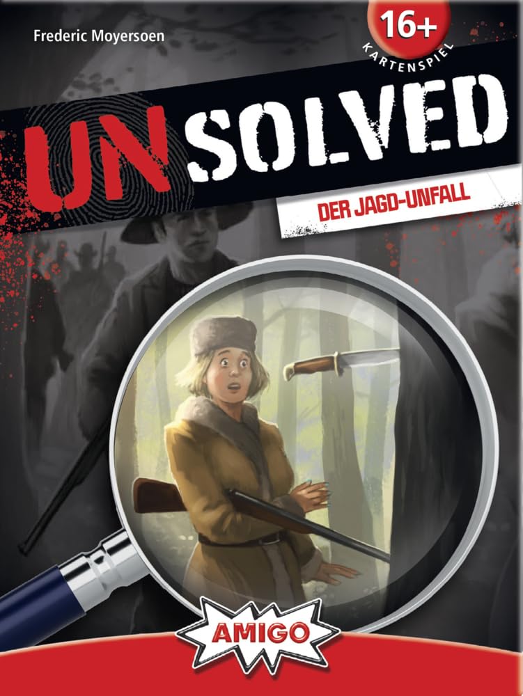 Amigo Spiele 02251 Unsolved - The Hunting Accident Colourful