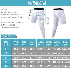 Men's Compression Tights Basketball,One Leg