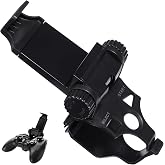 Gadpiparty Game Controller Phone Clip Adjustable Controller Phone Mount for Smart Gaming Secure Clamp Bracket Holder Ergonomic Gamepad Cradle 1 Pack