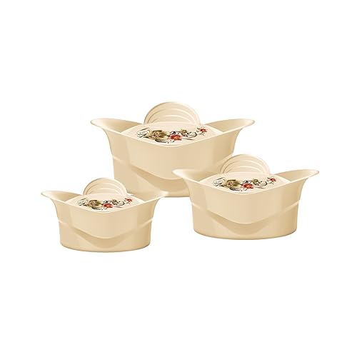 Fiona Set of 6 Insulated Dishes with Lids in 3 Sizes ? Keep Food Warm and Cold Amazon