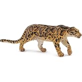 Papo Realistic Clouded Leopard Figurine, Wild Life Collection, Kids Ages 3+ | Educational play about Asia's endangered wild cats | hand-painted | a piece to collect | a truly original gift idea today