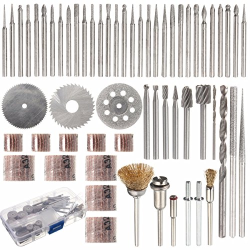 58Pcs Assorted Sanding Polishing Grinding Mill Kit For Rotary Tool Accessory Set