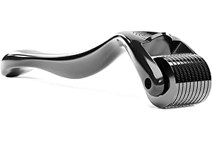 ROSELYNBOUTIQUE Roller for Hair Beard Facial Skin Face Cosmetic Beauty Instrument Self-Care Gifts for Men Women (Eb1.0Black)