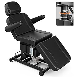 SyyBhb 360° Swivel Massage Table with