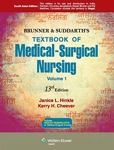 Brunner and Suddarth's Textbook of Medical-surgical Nursing