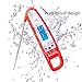 Digital Instant Read Thermometer,Electronic Food/Cooking Thermometer Barbecue Meat Thermometer Kitchen Thermometer – Food-safe Sturdy Steel Meat Thermometer Probe for BBQ, Meat, Candy,Grill