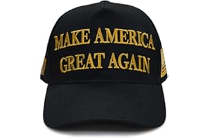 JTOJIMEEVI Donald Trump Hat 45-47 Never Surrender MAGA Black Hats 2024 Gold Make America Great Again Gold MAGA Gold Hat Gold Embroidered Trump Baseball Caps