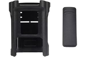 CHICHIYANG Walkie Talkie Holster Case with Belt Clip Hands-Free Radio Holder Suitable for Baofeng DM-32/UV-32