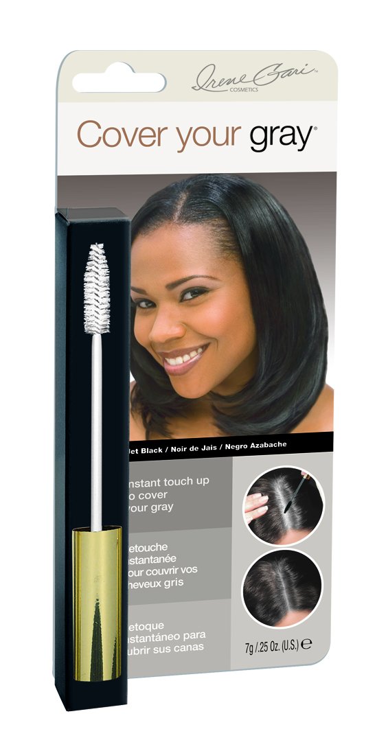 Cover Your Gray Brush-In Wand - Jet Black: Beauty