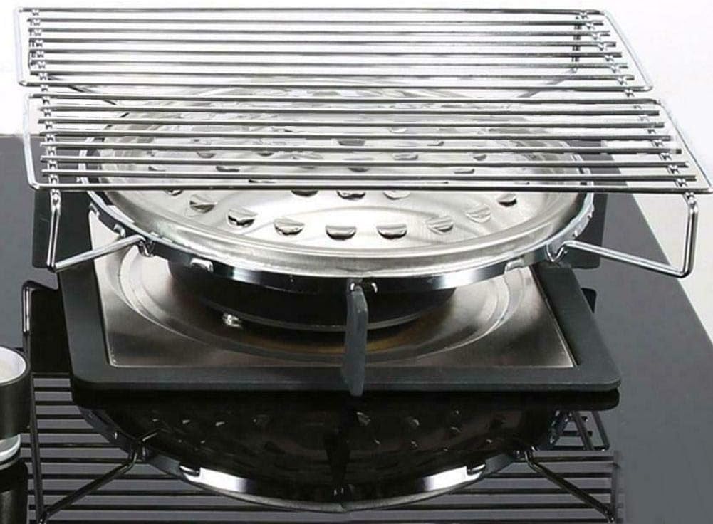 Review Yunhigh Portable Stove Grill,Stainless Steel Top Grill with