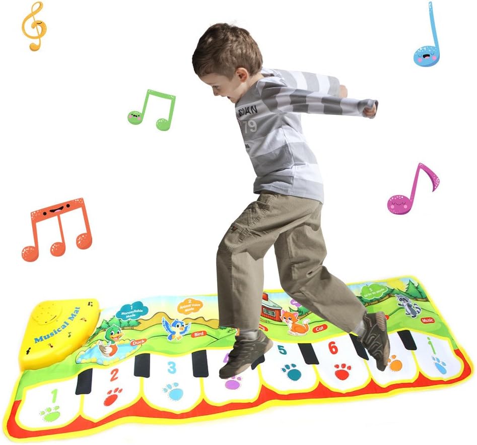 Musical Dance Mat Baby Early Education Music Piano Keyboard