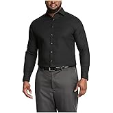 Michael Kors Mens Dress Shirt Travel Stretch Tall Fit (Big and Tall)