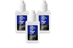 3 pcs Valve Oil Regular Synthetic Piston Valve Oil for Trumpet,Horn,Brass Instruments,1.02 fl.oz/30ml/pcs