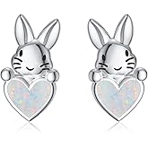 POTOPYY Animal Stud Earrings 925 Sterling Silver Dolphin/Butterfly/Sea Turtle/Frog/Axolotl Stud Animal Earrings Jewelry Valentines Day Mothers Day Gifts for Women