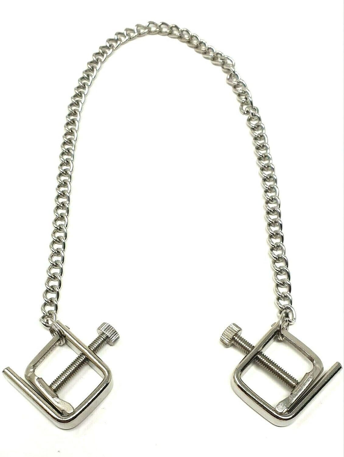 The Bondage Locker Gimp Fetish Slave Steel Nipple Clamps Toys, Mixed - Image 3