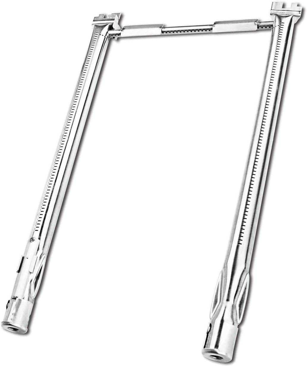 LOKHING 69785 45.7 CM Grill Burner Tubes for Weber Spirit 200 Series, Spirit E210 S210 E220 S220 Gas Grills with Up-Front Control (2013 Model Years and Newer), 304 Stainless Steel