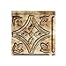FASÄDE Traditional Style/Pattern 1 Decorative Vinyl Backsplash Panel in Bermuda Bronze (6X6 Inch Sample)