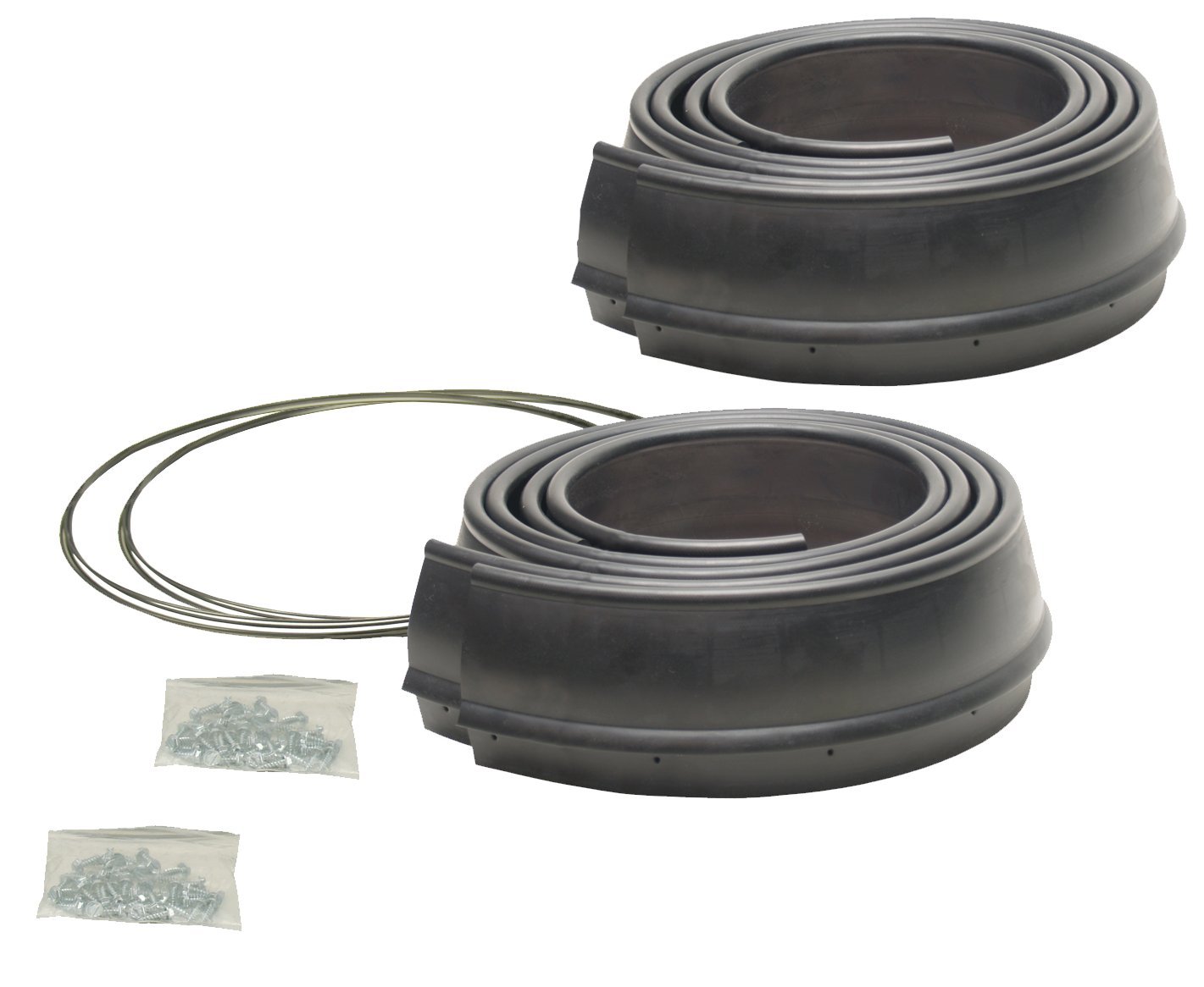 Pacer Performance 52189 Flexy Flares Black 21/2" x 58" Heavy Duty Reinforced Rubber Fender