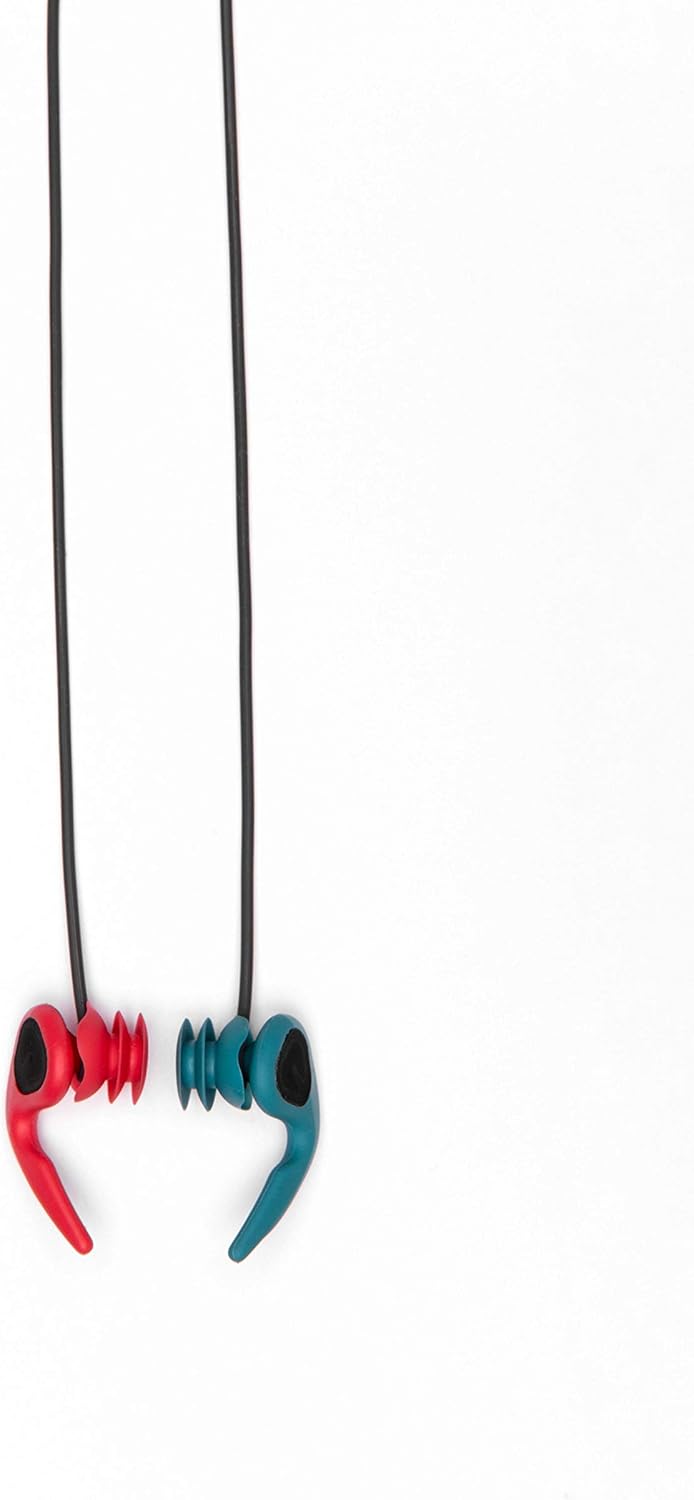 Creatures of Leisure Surf Ears Plugs 3.0 Red Teal: Health & Personal Care