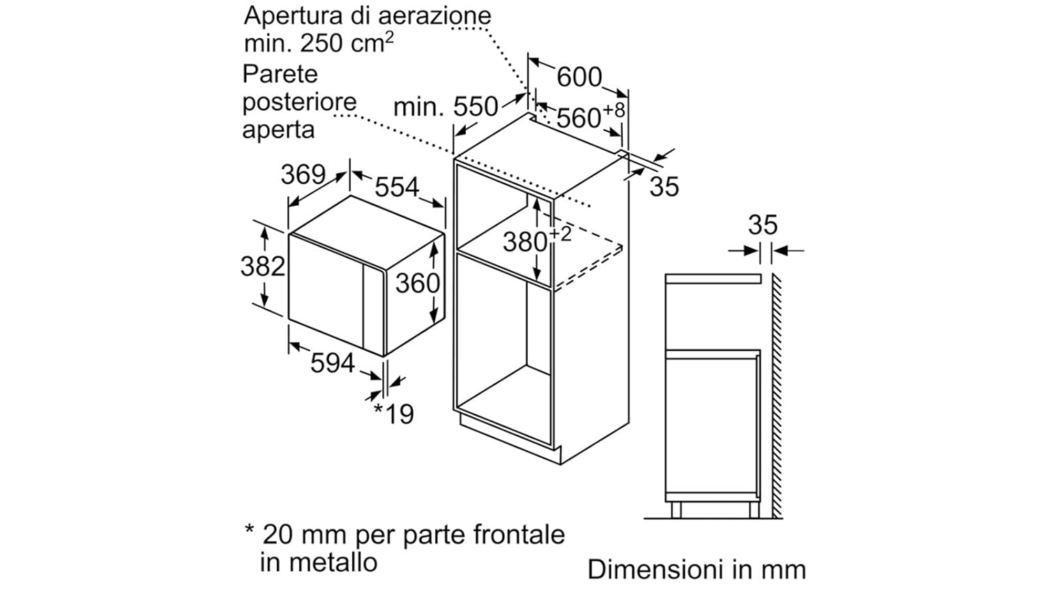 Bosch Serie 4 BFL553MS0 Integrado - Microondas (Integrado ...