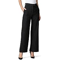 Sweet Baby Jamie Rent the Runway Pre-Loved Black Pinstripe Wide  