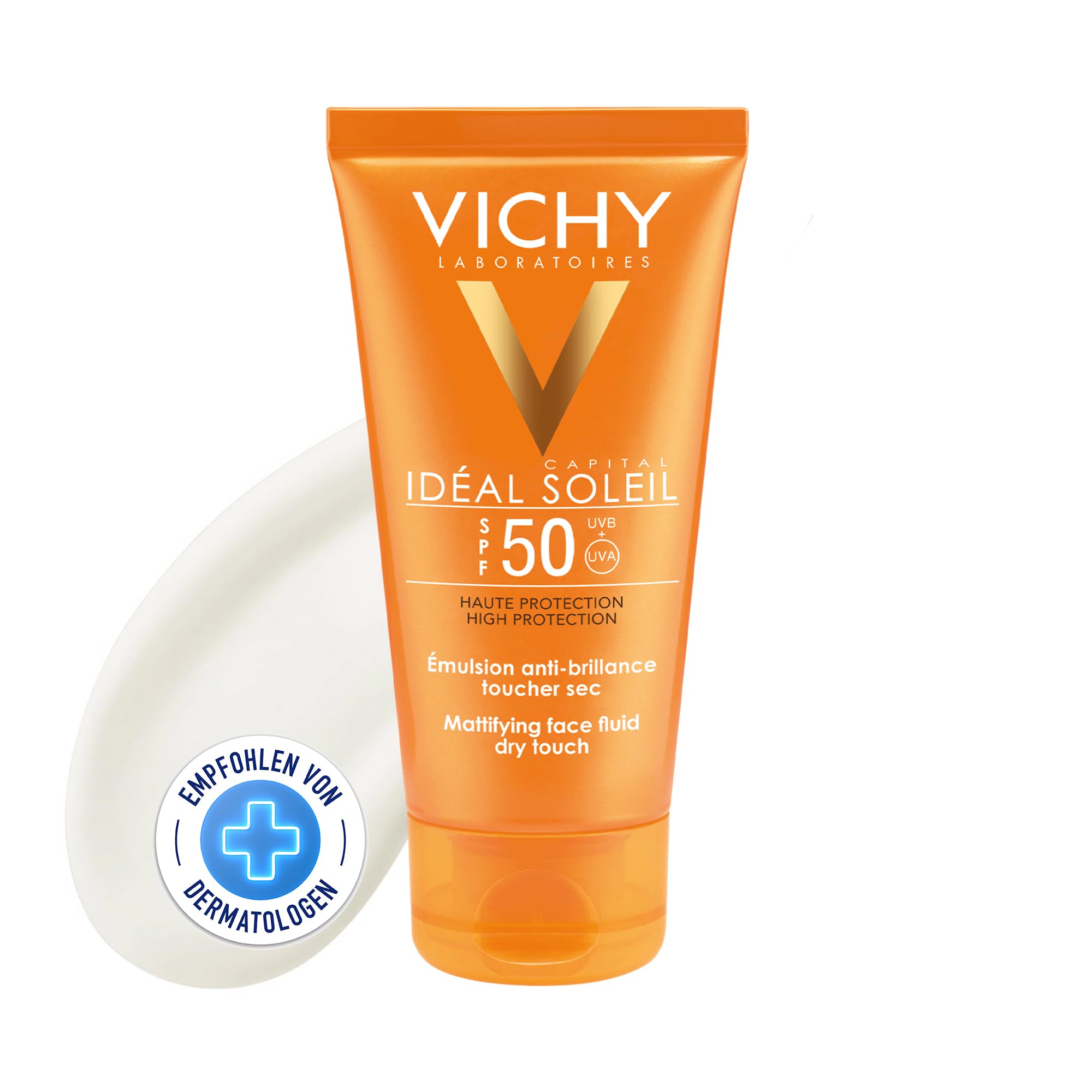 Vichy Capital Soleil Dry Touch Invisible Mattifying Face Fluid SPF50 For All Skin Types 50ml