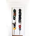 Cap Rack 2 Pack - Holds up to 16 Caps for Baseball / Ball Caps - Best Over Door Closet Organizer for Men, Boy or Women Hat Collections - Display Racks With Clips, Perfect Holder and Storage