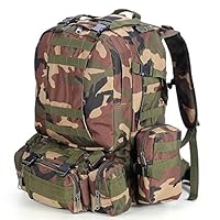 CMA Stockroom 55L Camping Hiking Backpack Waterproof Rucksacks Jungle
