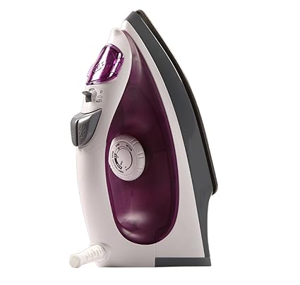 Havells Sparkle 1250-Watt Steam Iron (White/Purple)
