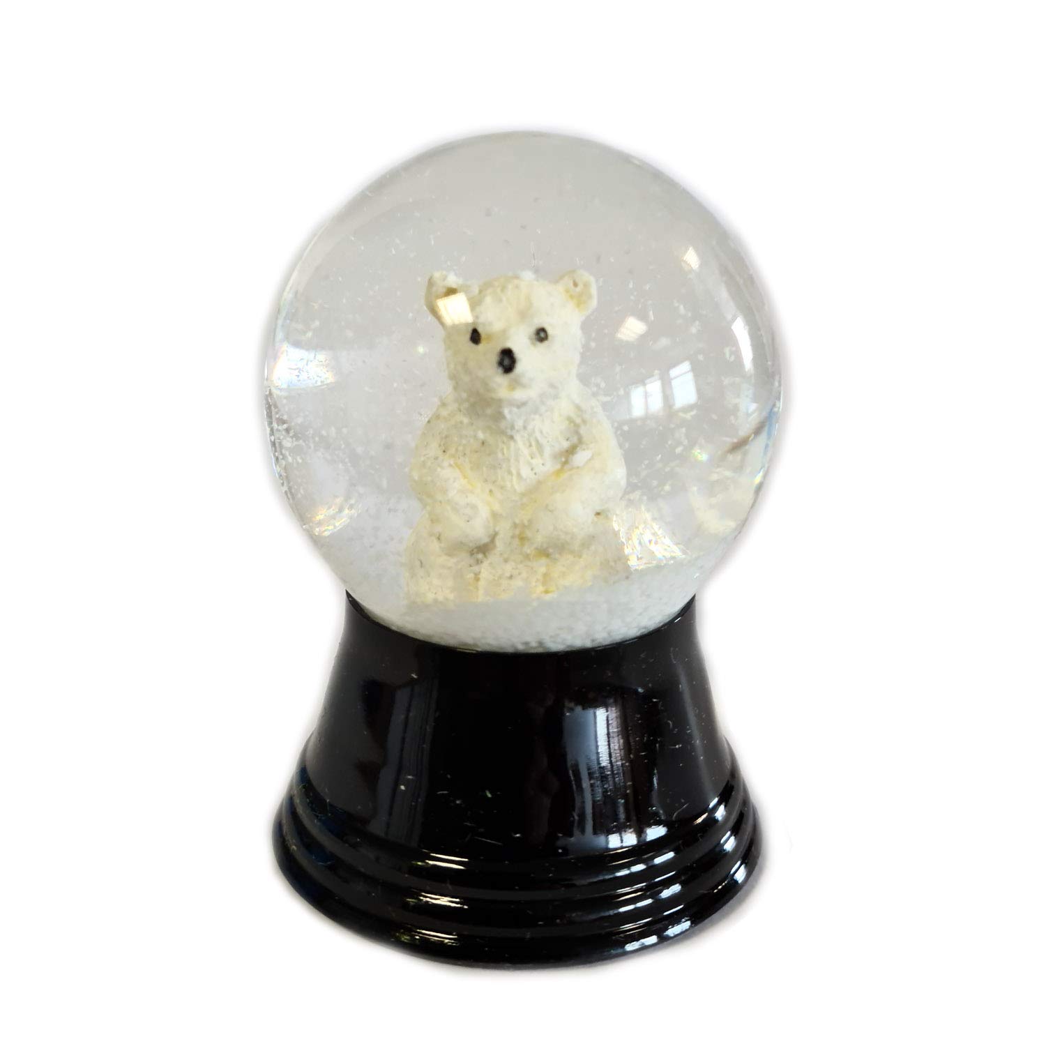 VIENNA SNOWGLOBE Snow Globe Glass Ball – Almost Like Real Snow Design: Polar Bear, 4.5 cm — image 1