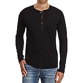 Sailwind Mens Henley Long Sleeve T-Shirt Cotton Casual Shirt